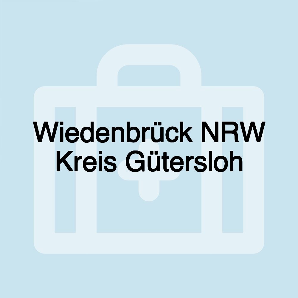 Wiedenbrück NRW Kreis Gütersloh