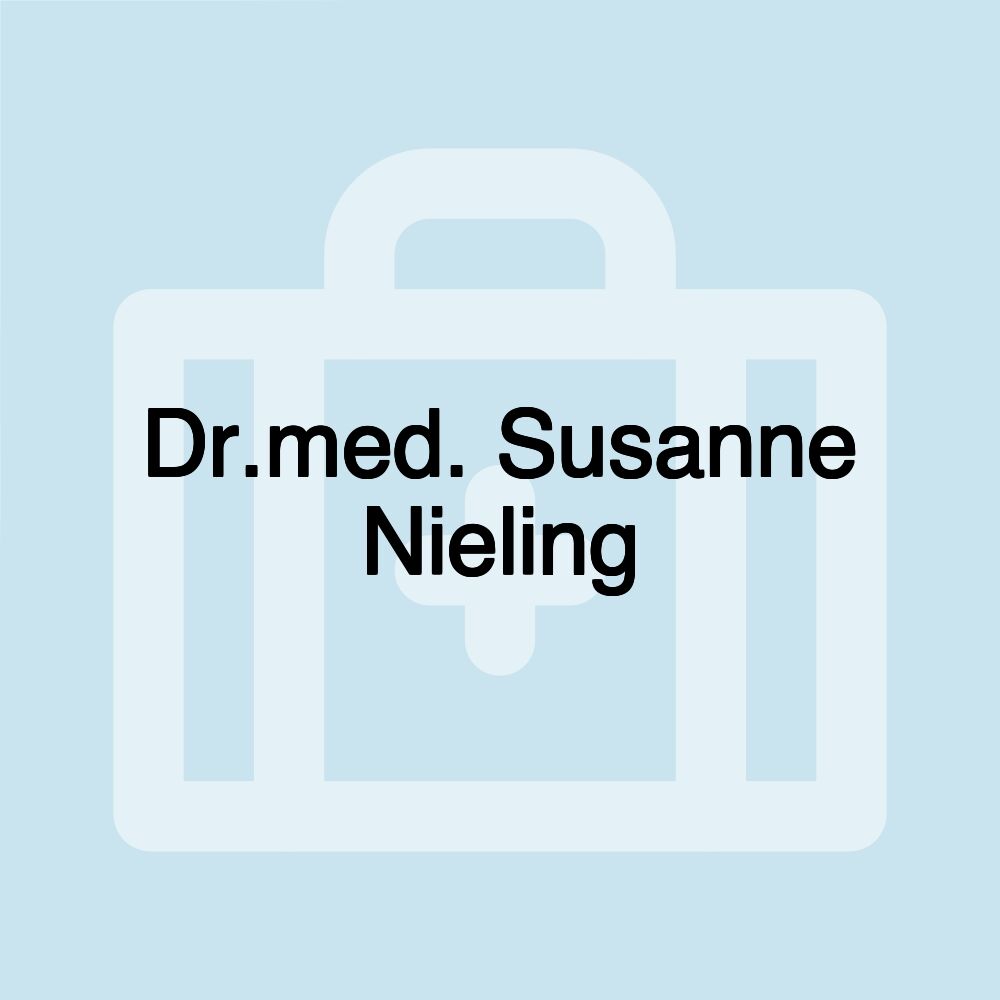 Dr.med. Susanne Nieling