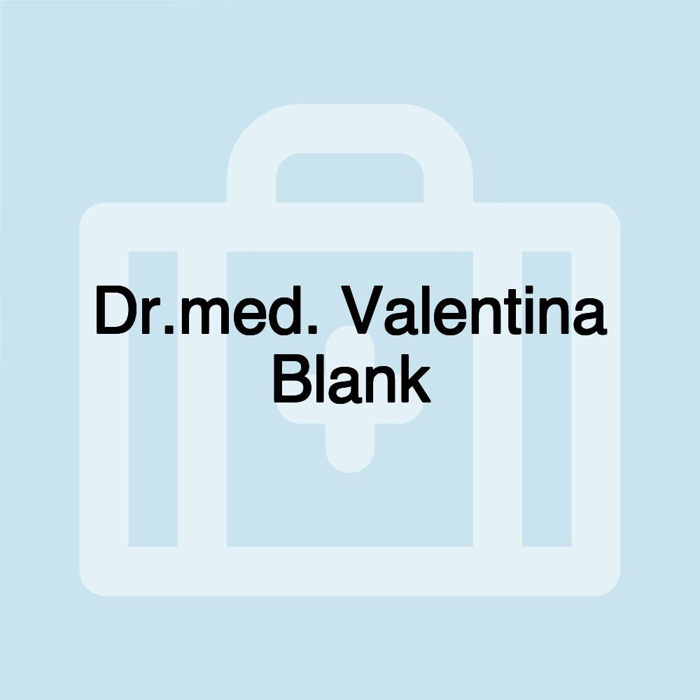 Dr.med. Valentina Blank