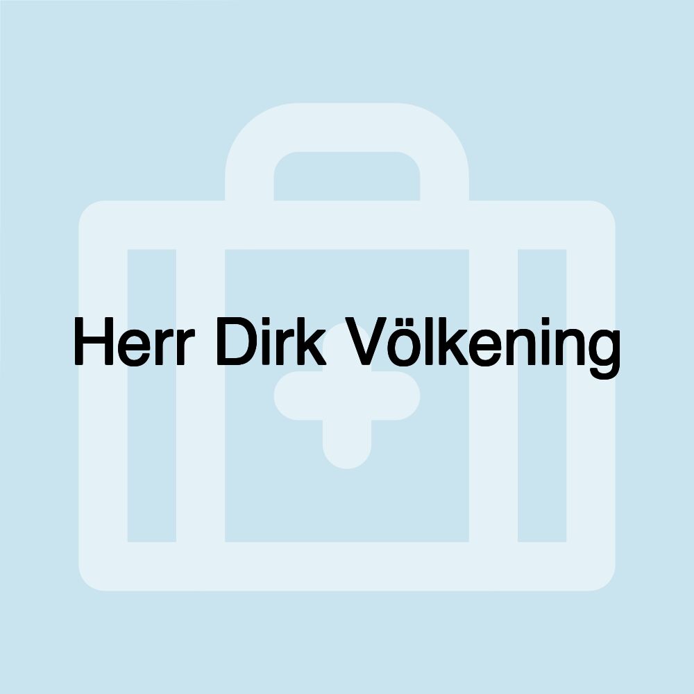 Herr Dirk Völkening