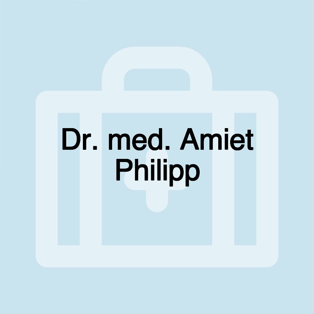 Dr. med. Amiet Philipp