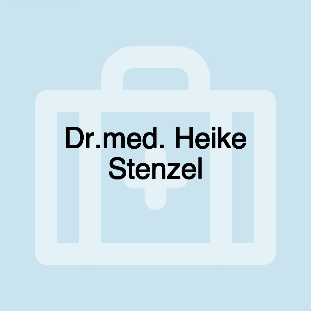 Dr.med. Heike Stenzel