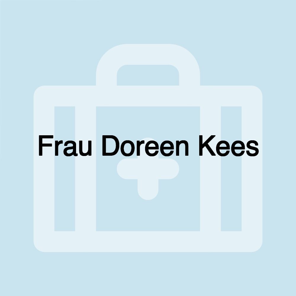 Frau Doreen Kees