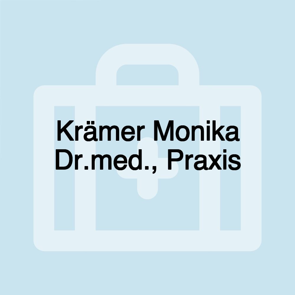 Krämer Monika Dr.med., Praxis