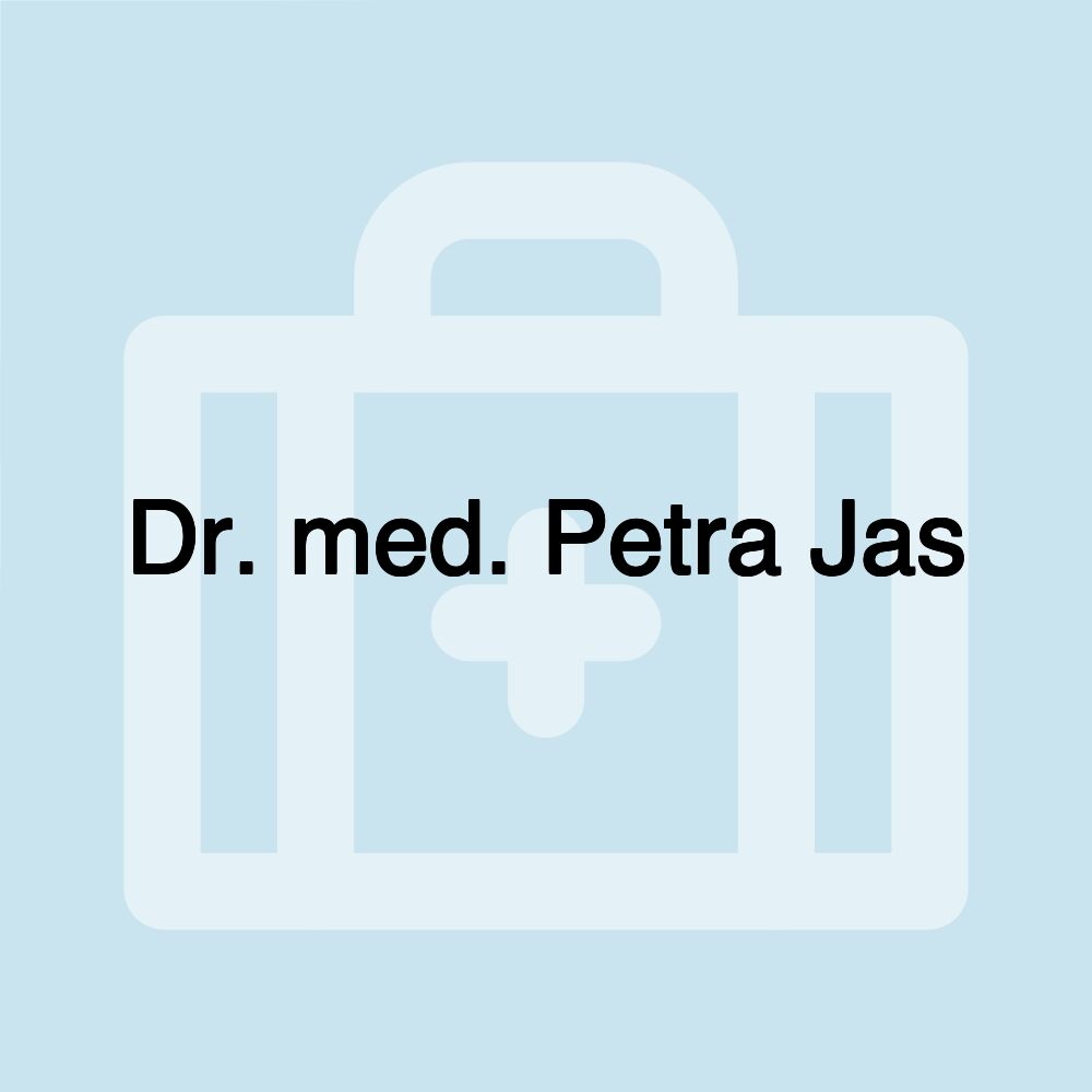 Dr. med. Petra Jas