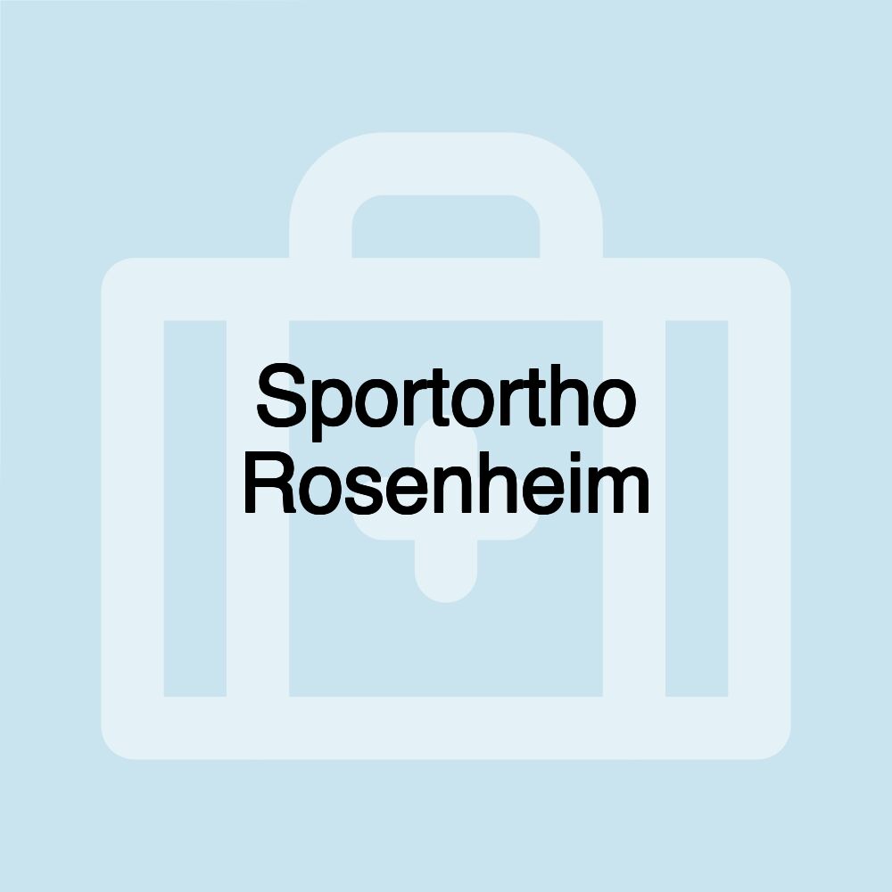 Sportortho Rosenheim