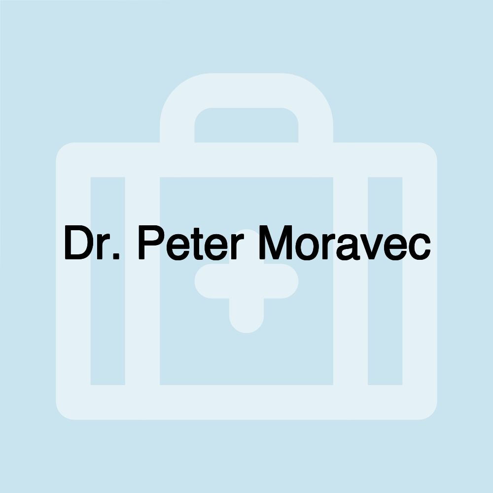 Dr. Peter Moravec