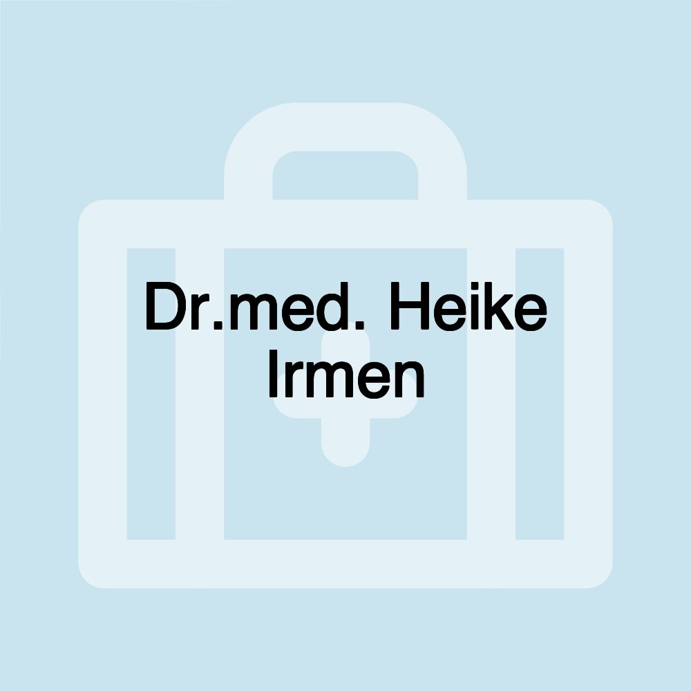 Dr.med. Heike Irmen