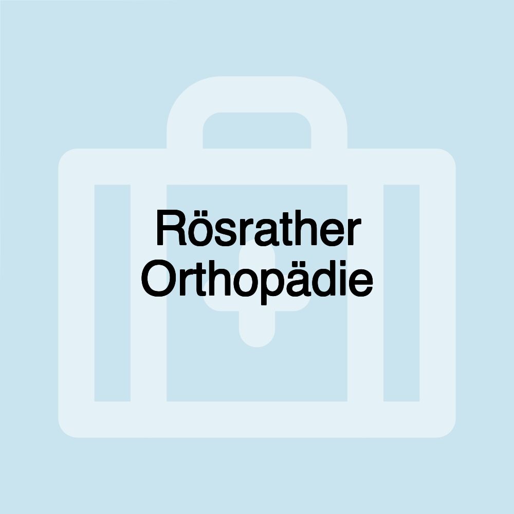 Rösrather Orthopädie