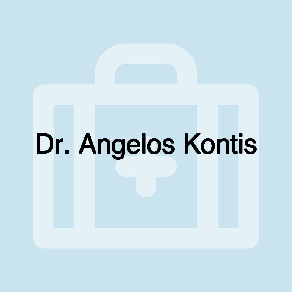 Dr. Angelos Kontis