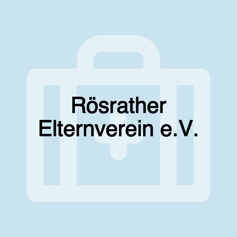 Rösrather Elternverein e.V.