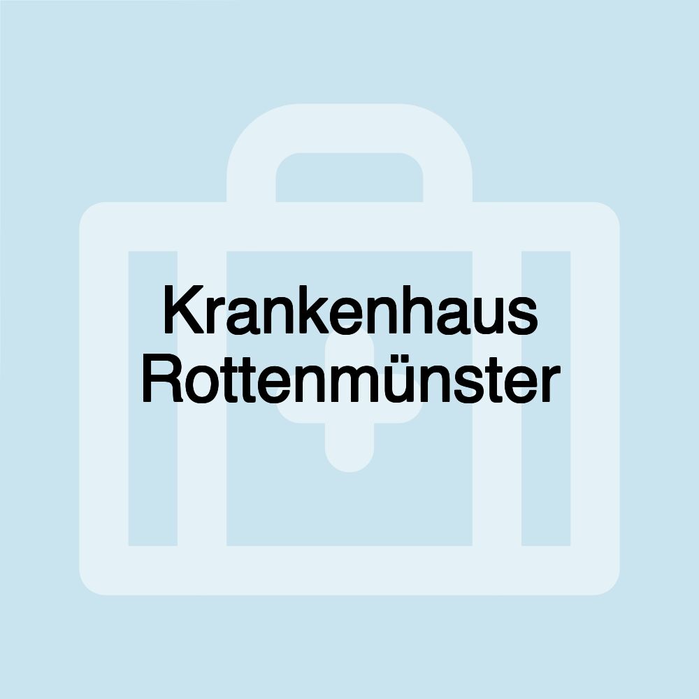 Krankenhaus Rottenmünster