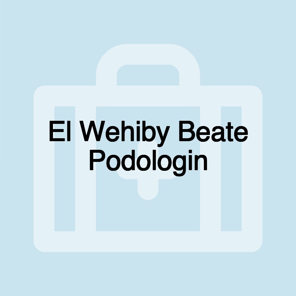 El Wehiby Beate Podologin