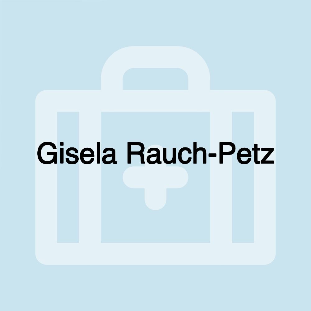 Gisela Rauch-Petz