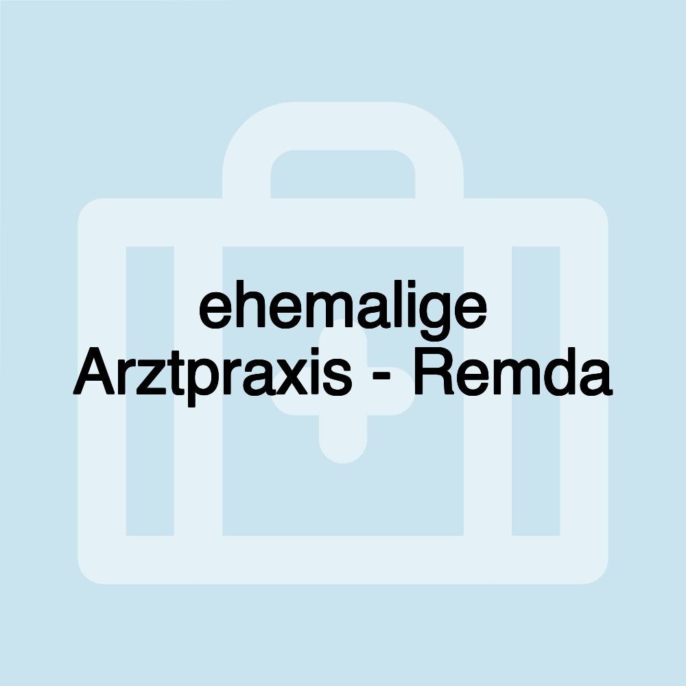 ehemalige Arztpraxis - Remda