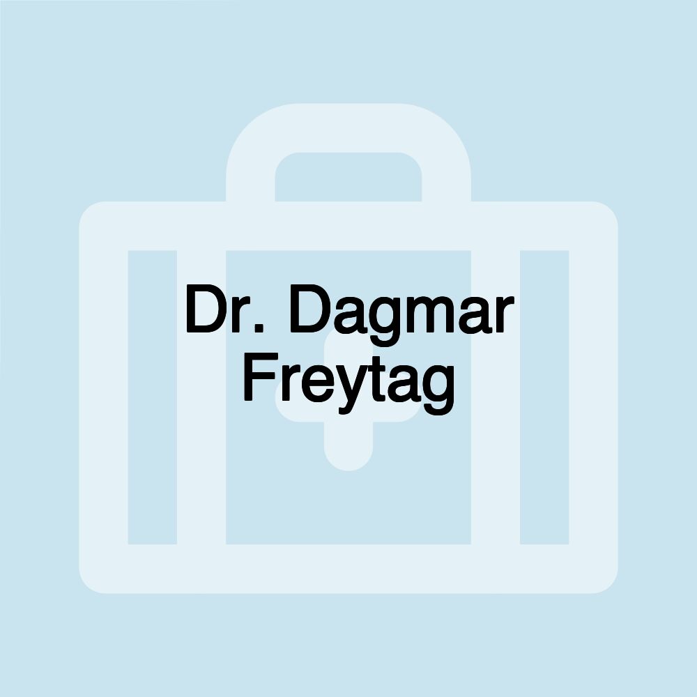 Dr. Dagmar Freytag