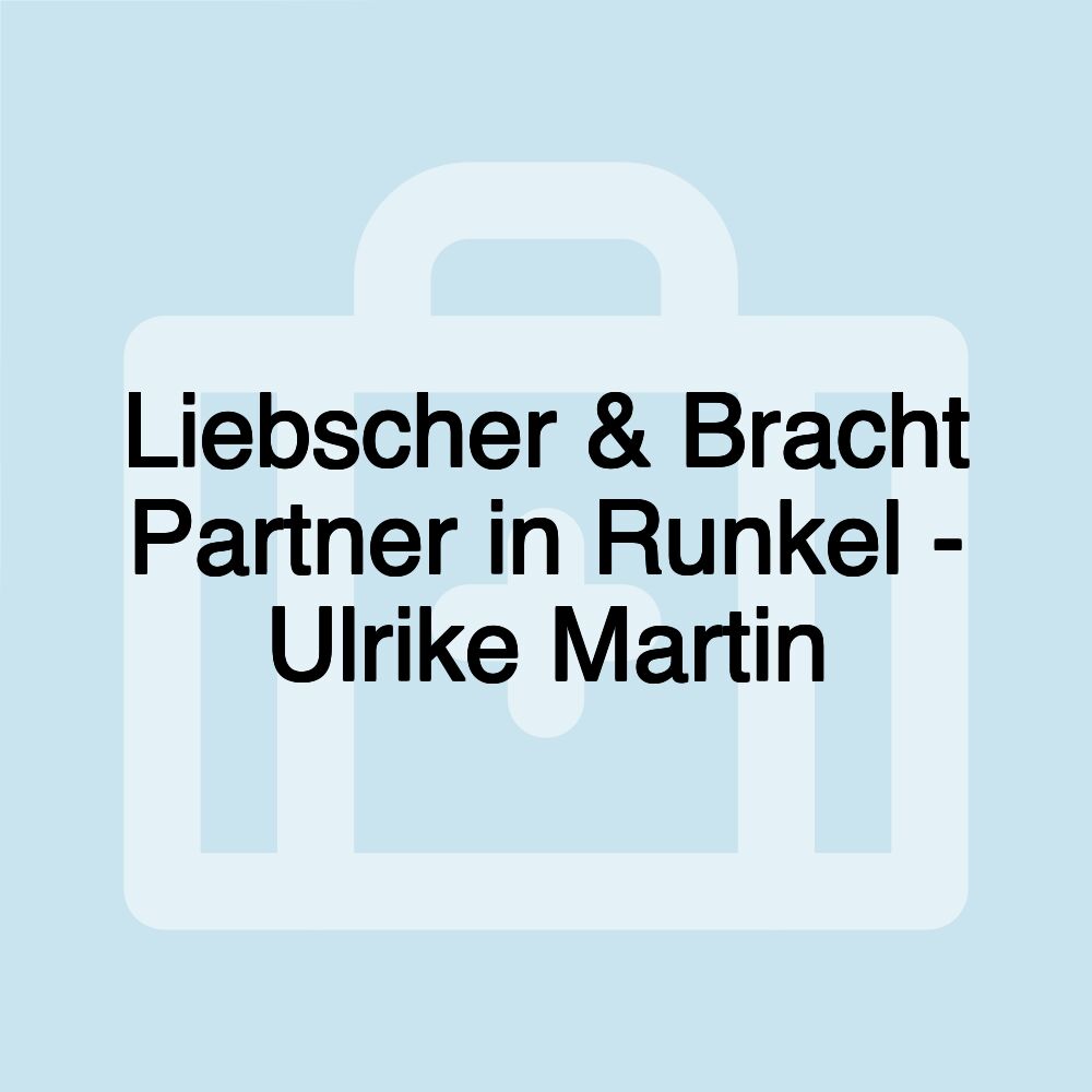 Liebscher & Bracht Partner in Runkel - Ulrike Martin