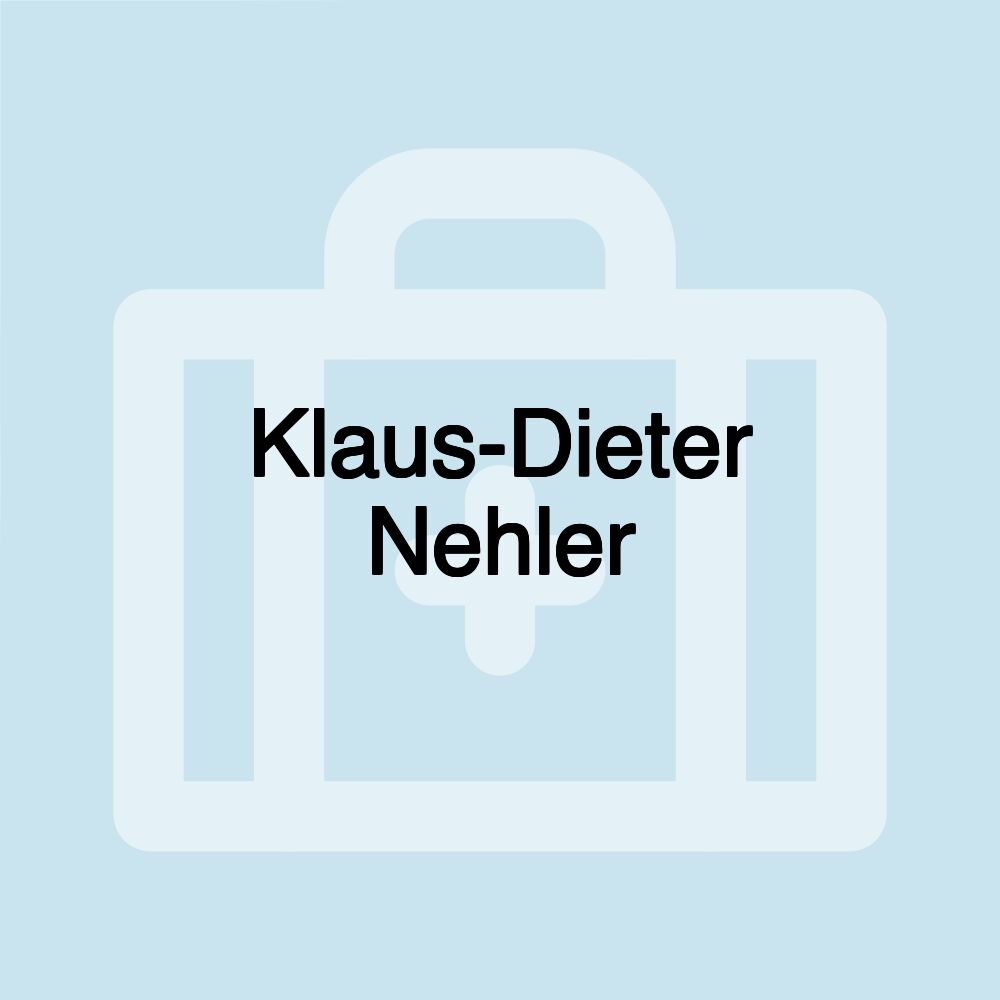 Klaus-Dieter Nehler