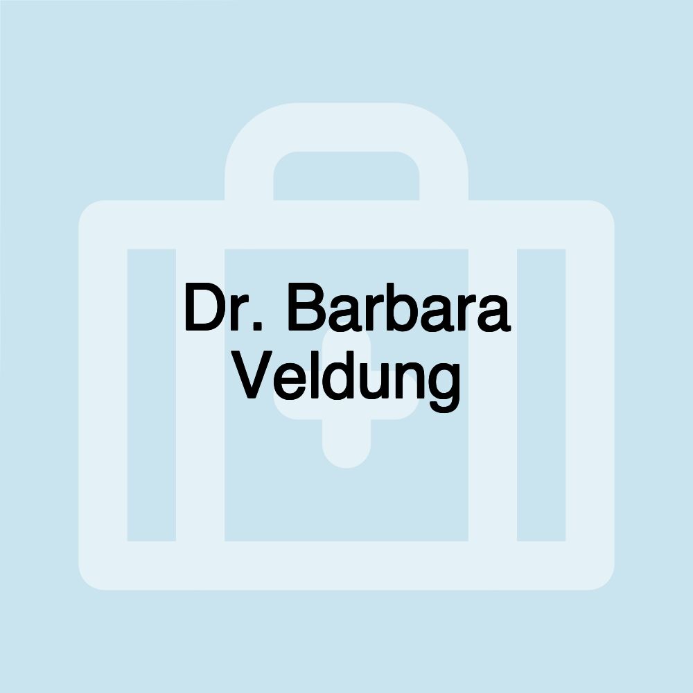 Dr. Barbara Veldung