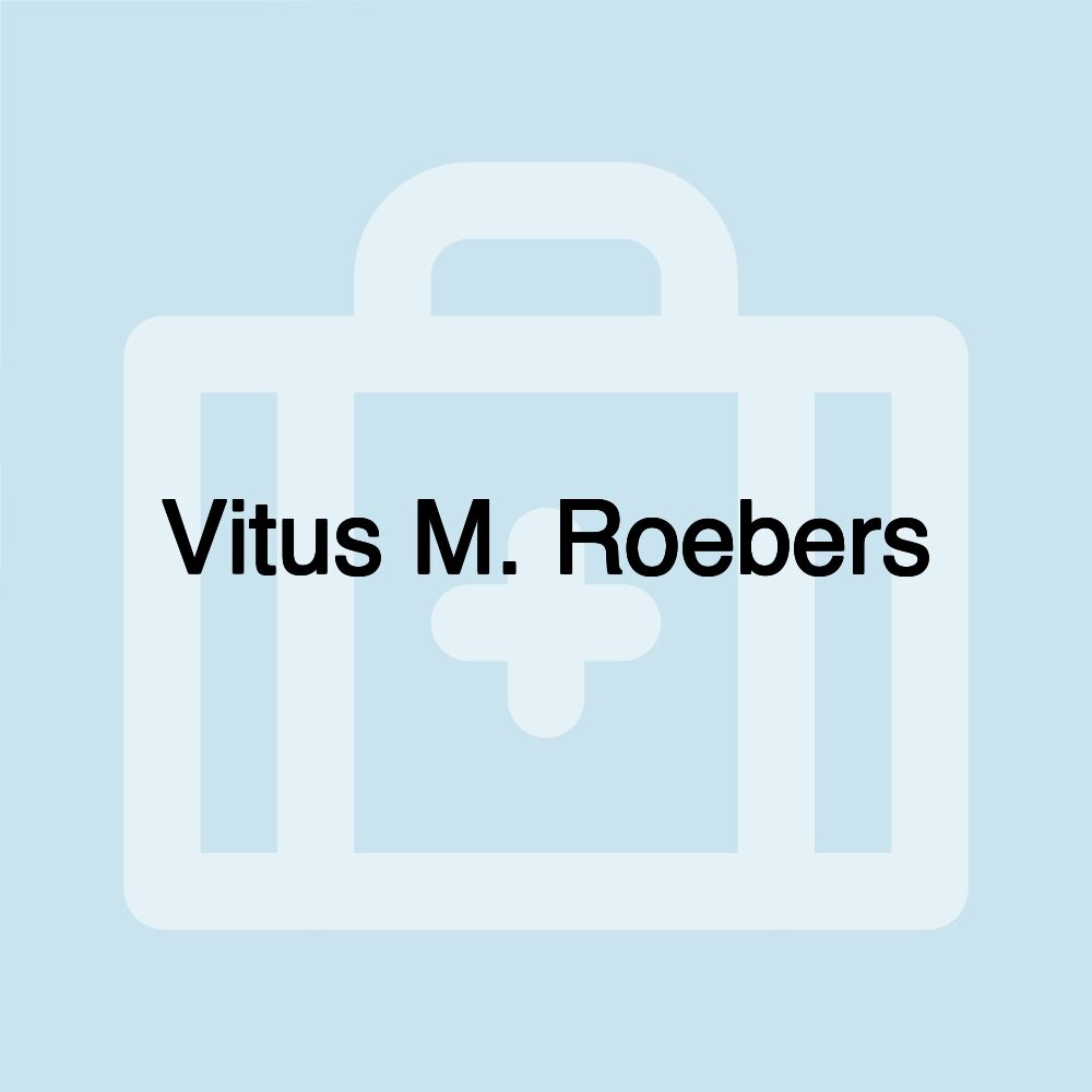 Vitus M. Roebers