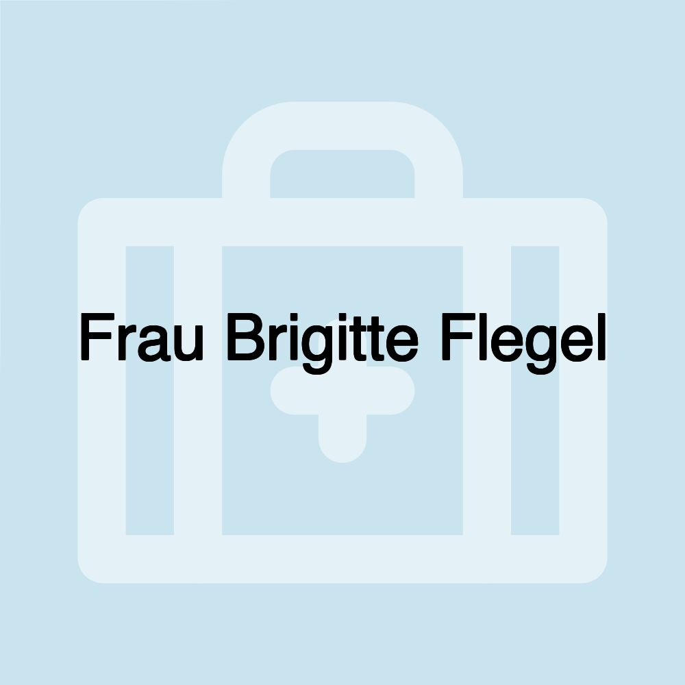 Frau Brigitte Flegel