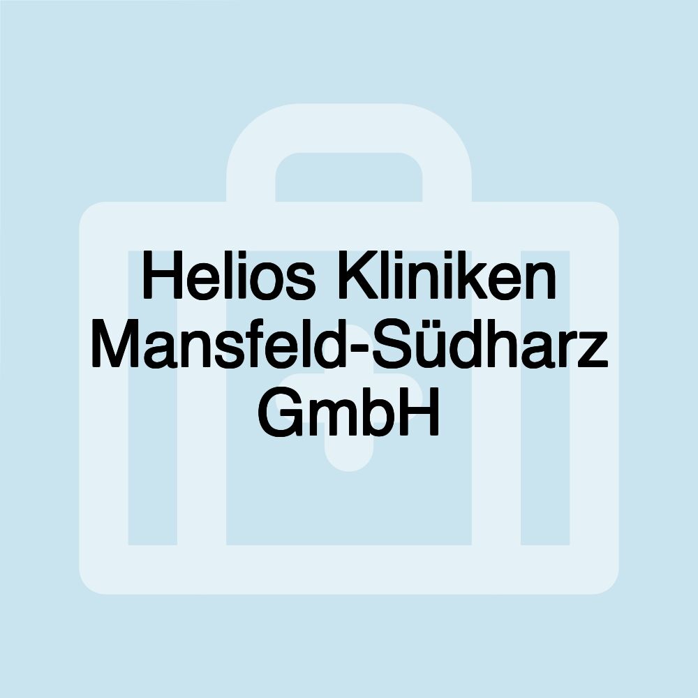 Helios Kliniken Mansfeld-Südharz GmbH