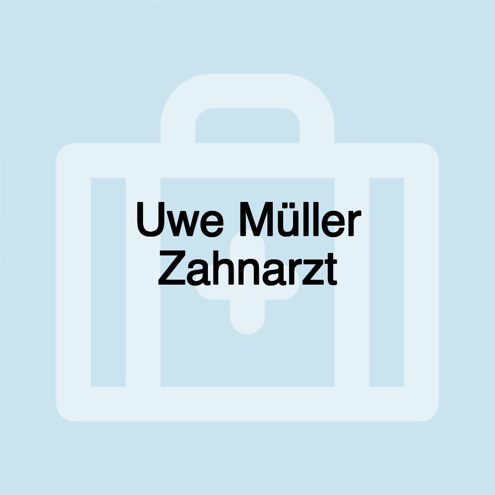 Uwe Müller Zahnarzt