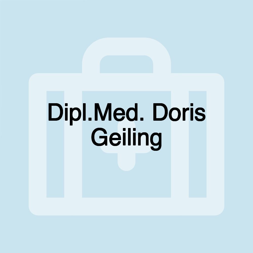 Dipl.Med. Doris Geiling