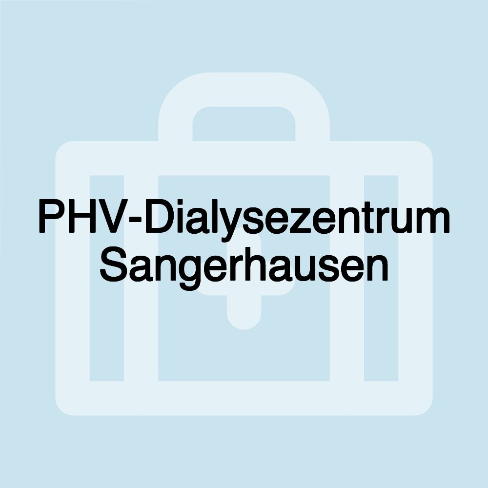 PHV-Dialysezentrum Sangerhausen