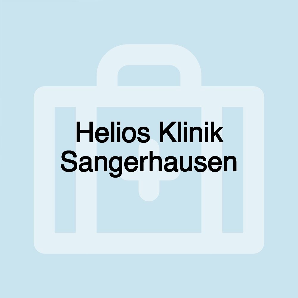 Helios Klinik Sangerhausen