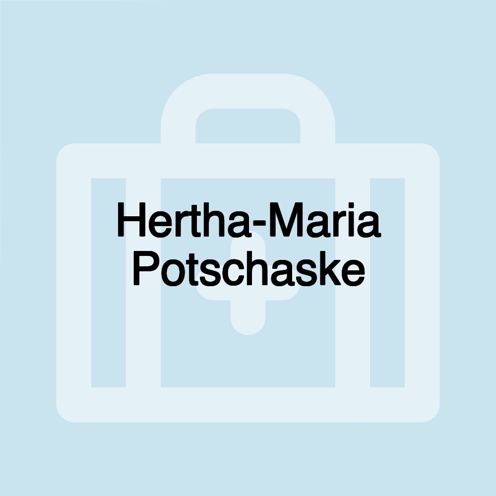 Hertha-Maria Potschaske