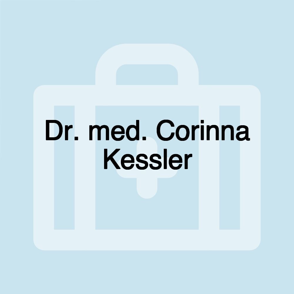 Dr. med. Corinna Kessler