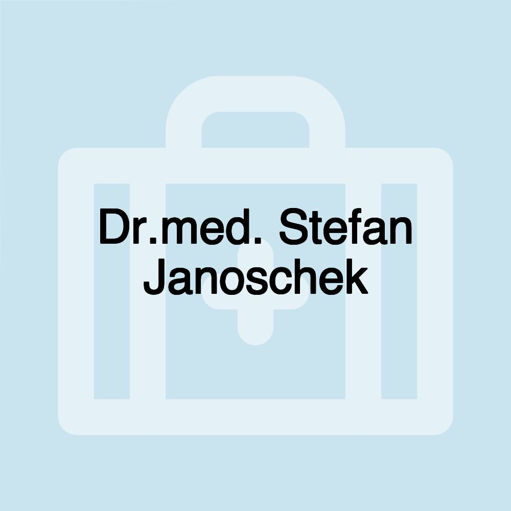 Dr.med. Stefan Janoschek