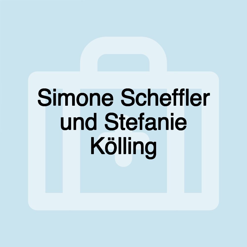 Simone Scheffler und Stefanie Kölling