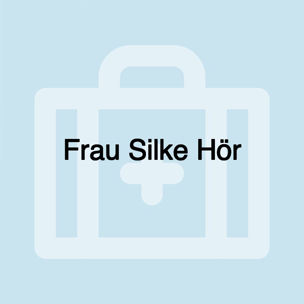 Frau Silke Hör