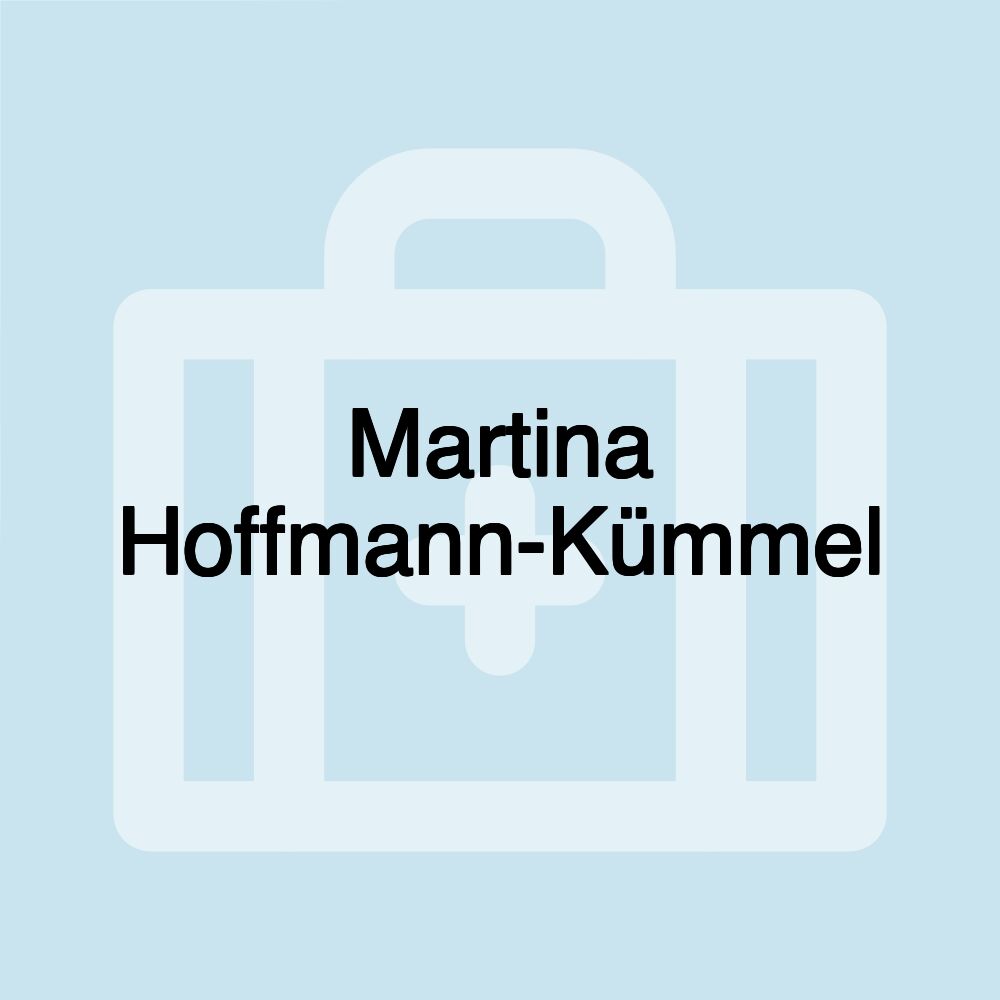 Martina Hoffmann-Kümmel