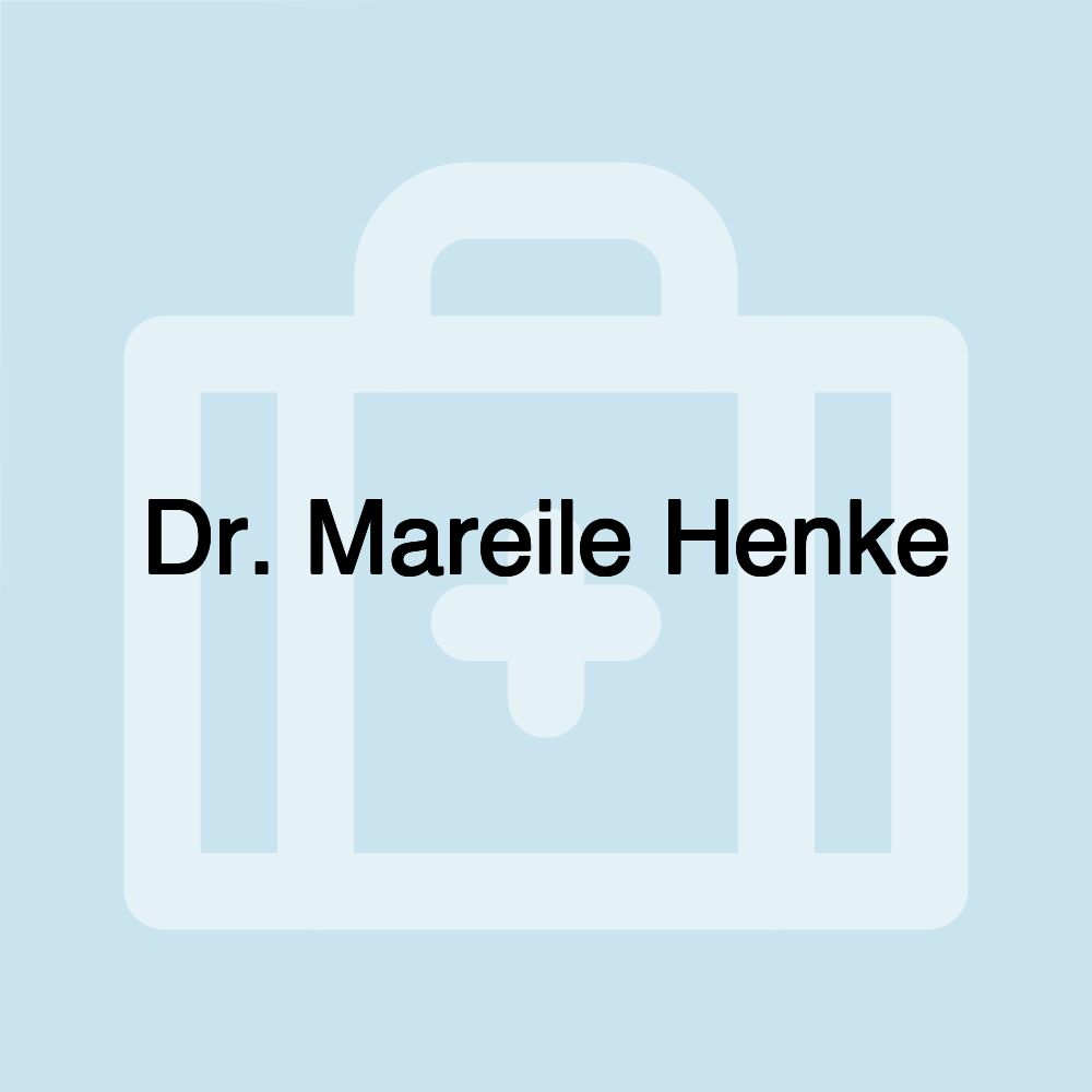 Dr. Mareile Henke