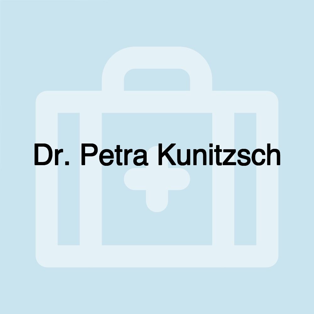 Dr. Petra Kunitzsch