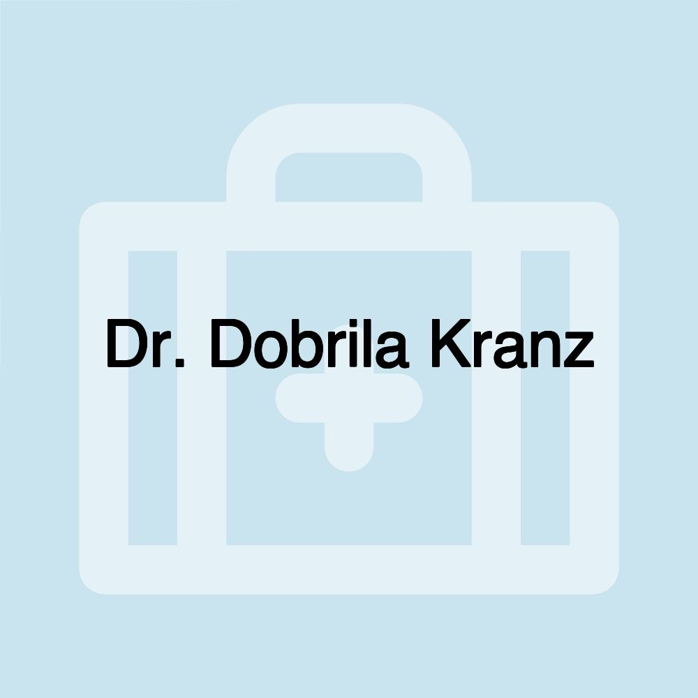 Dr. Dobrila Kranz