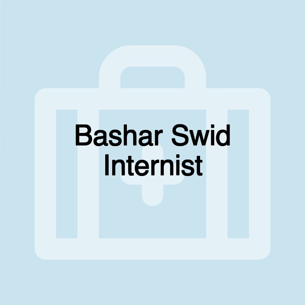 Bashar Swid Internist