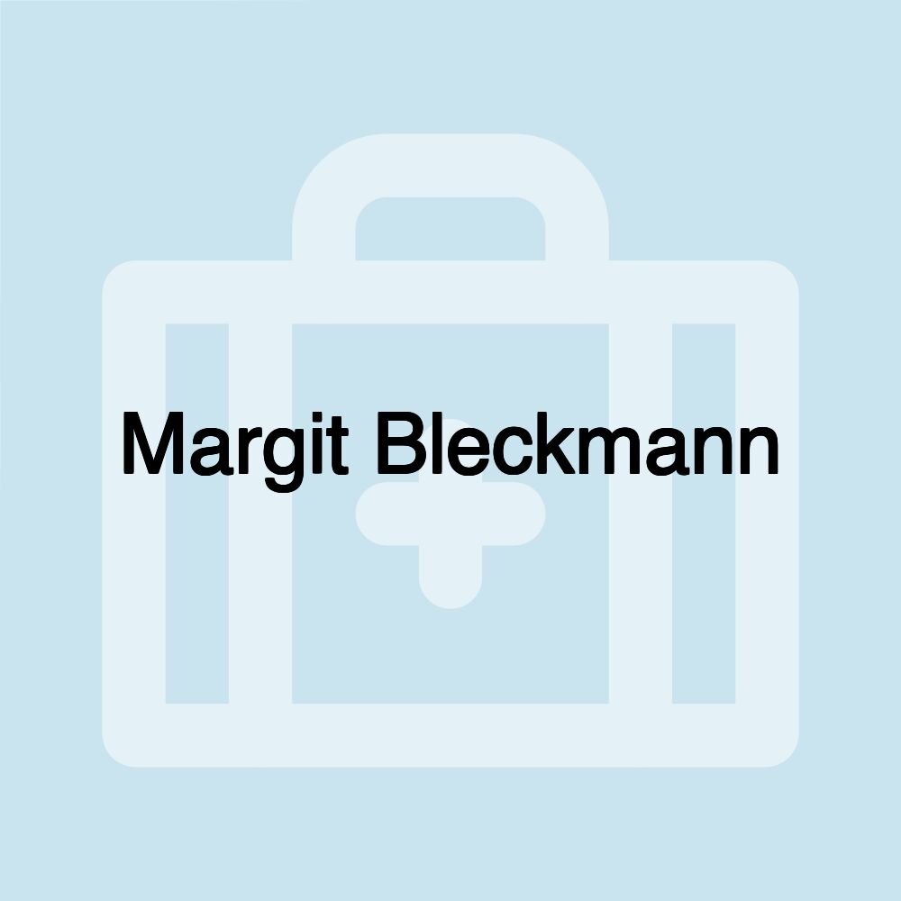 Margit Bleckmann