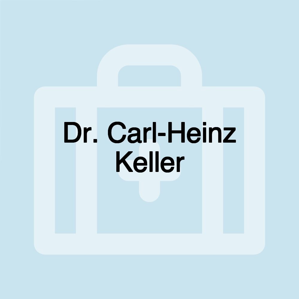 Dr. Carl-Heinz Keller