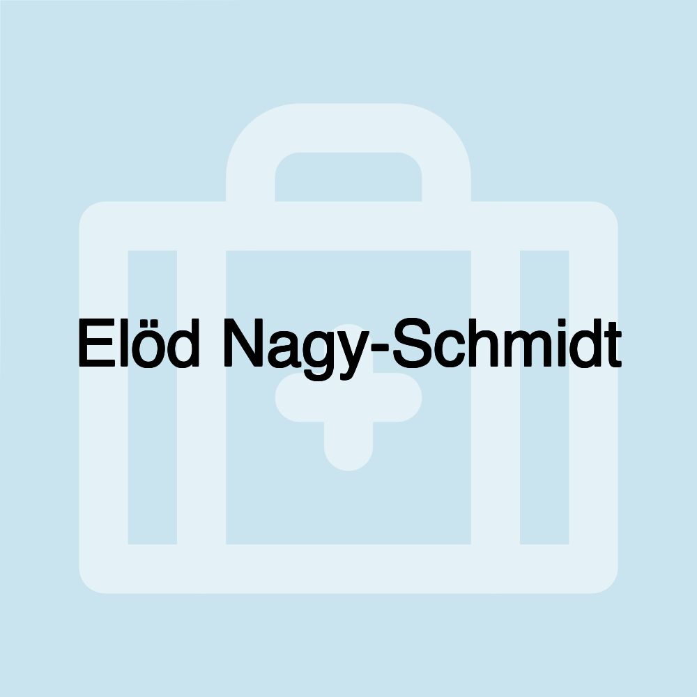 Elöd Nagy-Schmidt