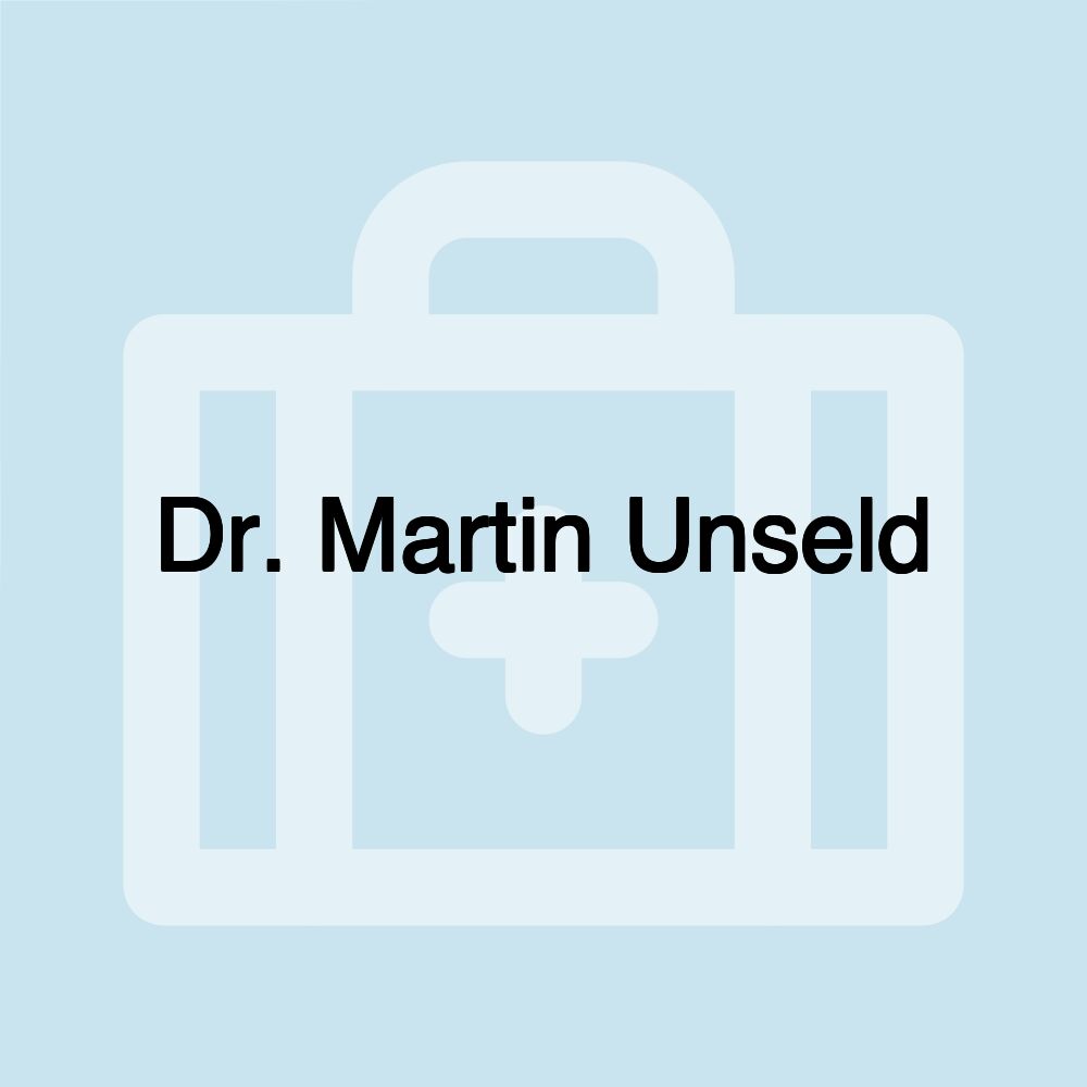 Dr. Martin Unseld