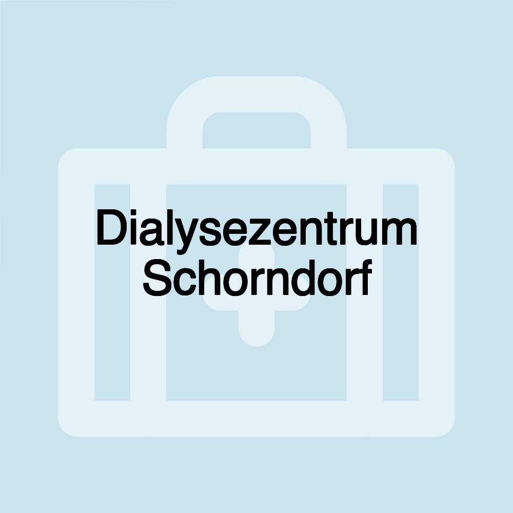 Dialysezentrum Schorndorf