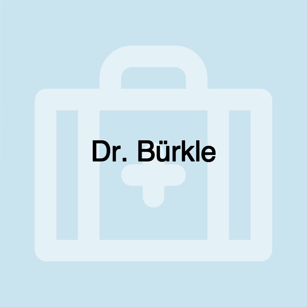 Dr. Bürkle