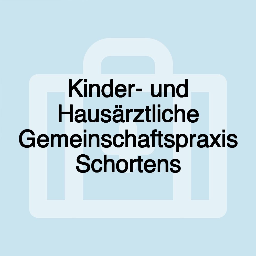 Kinder- und Hausärztliche Gemeinschaftspraxis Schortens