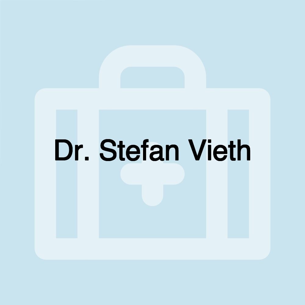 Dr. Stefan Vieth