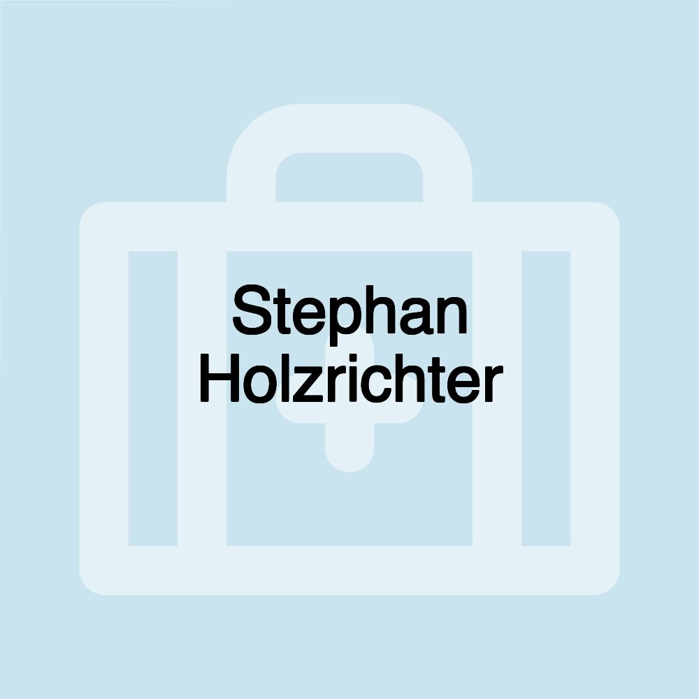 Stephan Holzrichter