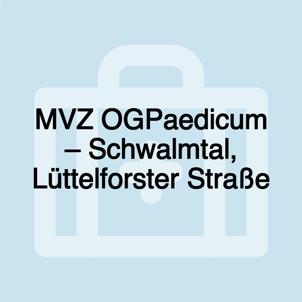 MVZ OGPaedicum – Schwalmtal, Lüttelforster Straße